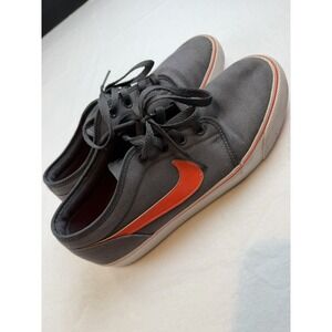 Nike Toki Low Grey Orange Mens Canvas US Men's Size 9